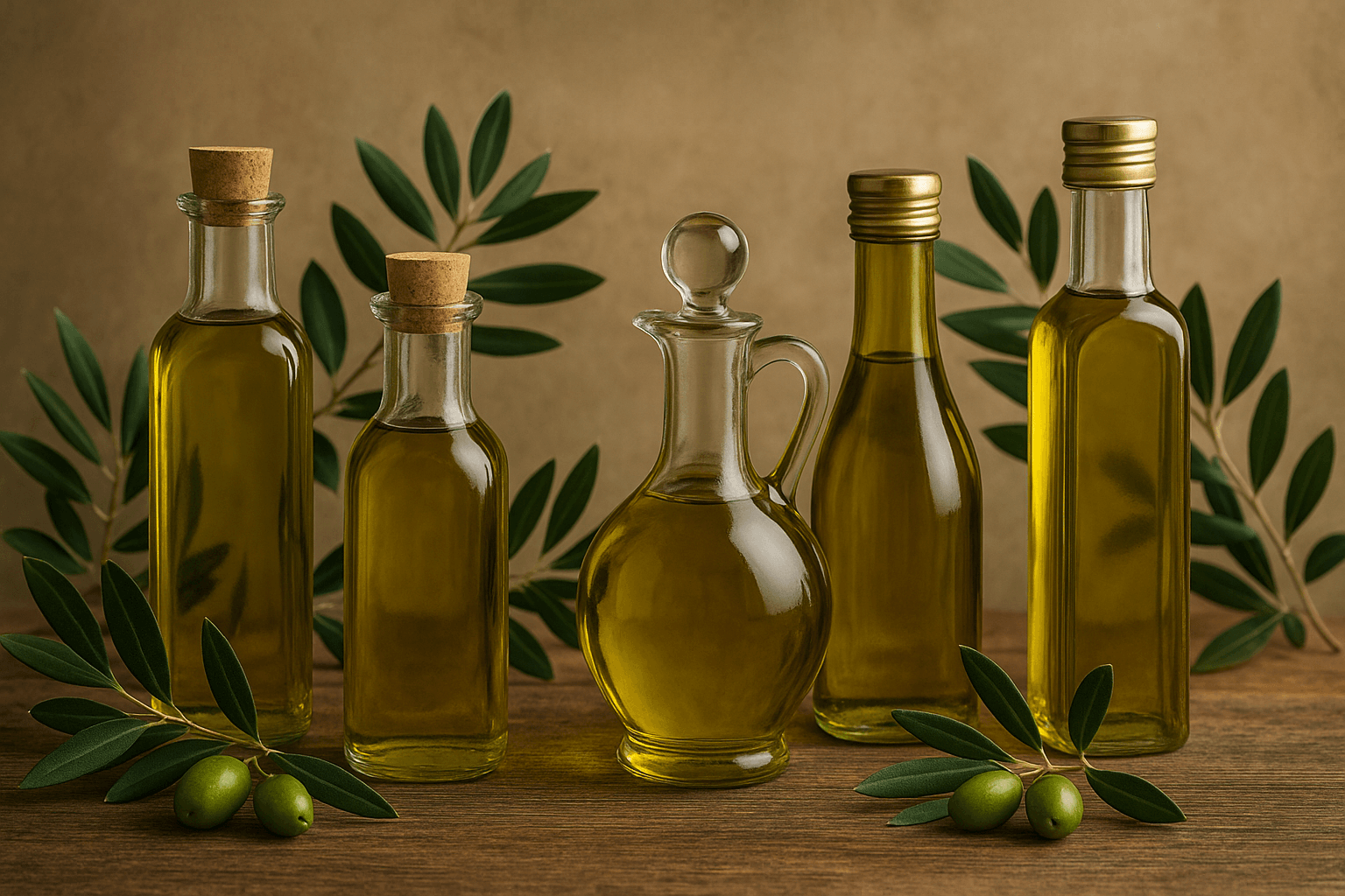 High-quality Olive Oil for heart health support and salad dressings