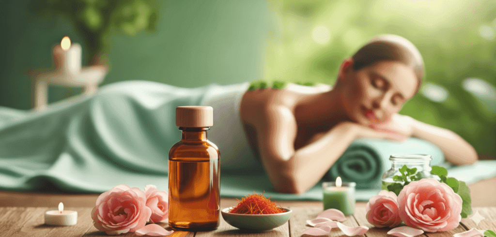 Body massage oil Quick-absorbing, non-greasy sleep soother oil for professional spa use Body massage oil Quick-absorbing, non-greasy sleep soother oil for professional spa use