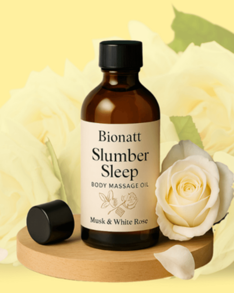 Premium Slumber Sleep Body Massage Oil trusted by holistic brands Premium Slumber Sleep Body Massage Oil trusted by holistic brands