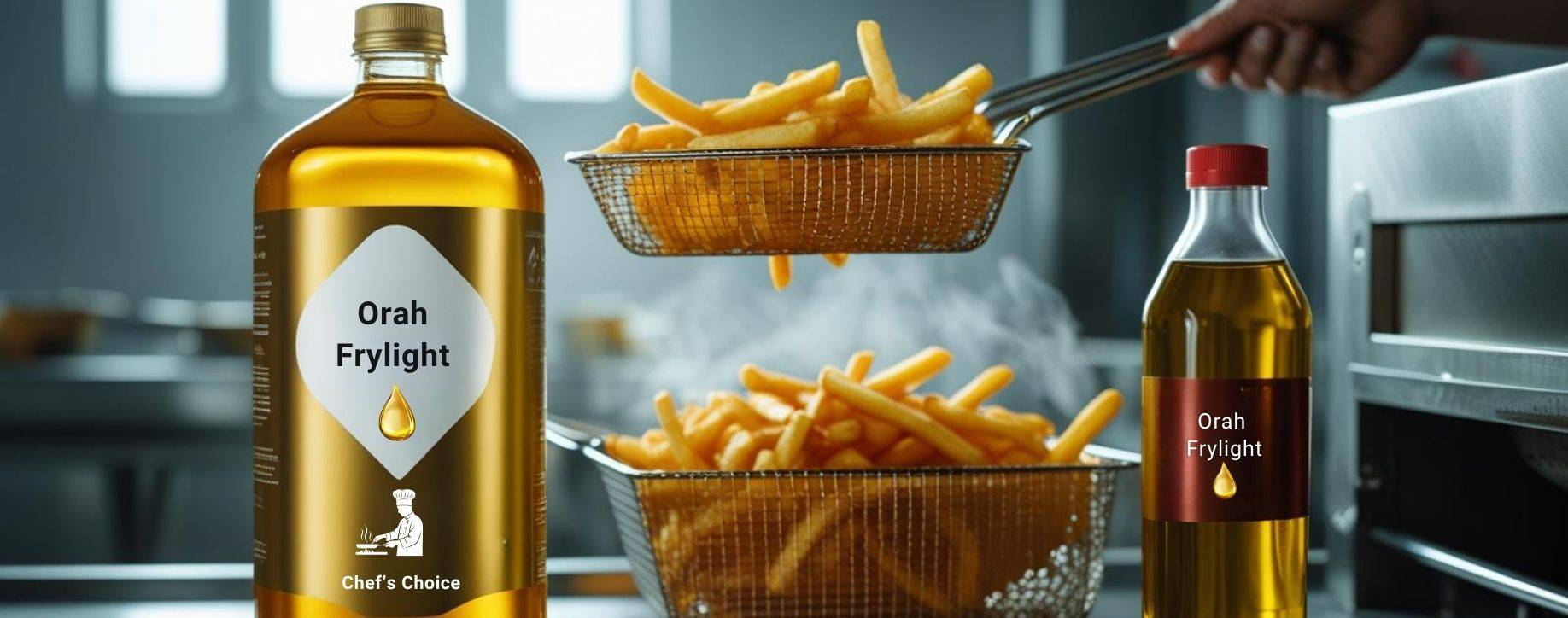 High-Heat Stable Orah Frylight antioxidant preventing thermal oxidation and rancidity in cooking oils High-Heat Stable Orah Frylight antioxidant preventing thermal oxidation and rancidity in cooking oils